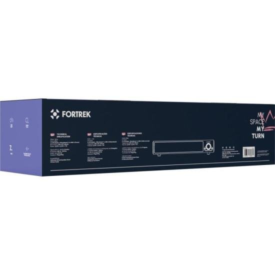 Soundbar Gamer Fortrek Sonar Com Fio Preta por 199,00 à vista no boleto/pix ou parcele em até 7x sem juros. Compre na loja Mundomax!
