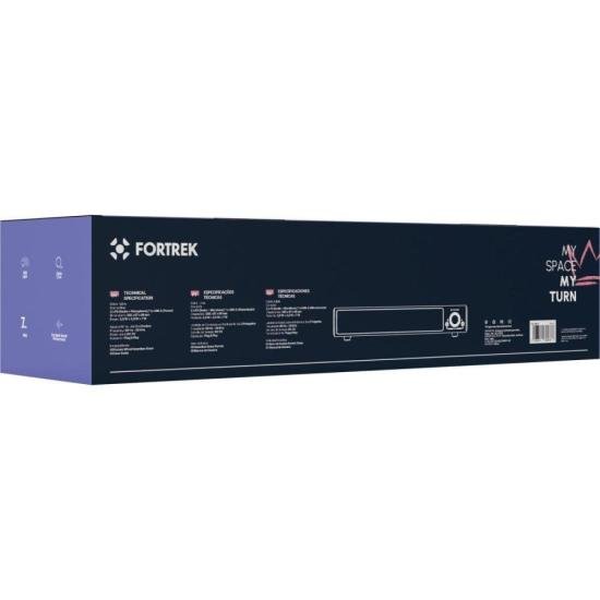Soundbar Gamer Fortrek Sonar Com Fio Branca por 105,56 à vista no boleto/pix ou parcele em até 4x sem juros. Compre na loja Fortrek!