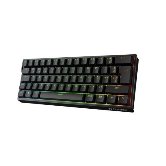 Teclado Gamer Magnético Fortrek Ora PRO Preto por 310,00 à vista no boleto/pix ou parcele em até 10x sem juros. Compre na loja Mundomax!
