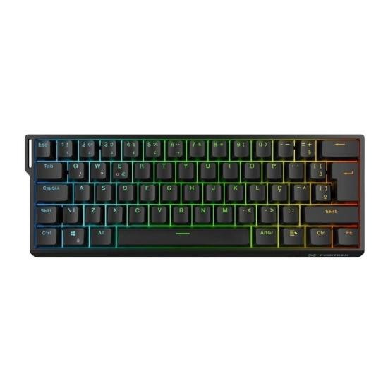 Teclado Gamer Magnético Fortrek Ora PRO Preto por 310,00 à vista no boleto/pix ou parcele em até 10x sem juros. Compre na loja Mundomax!