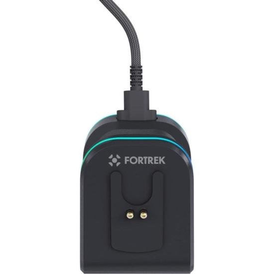 Mouse Wireless com Dock de Carregamento Magnético Fortrek Loyal Preto por 215,00 à vista no boleto/pix ou parcele em até 8x sem juros. Compre na loja Mundomax!