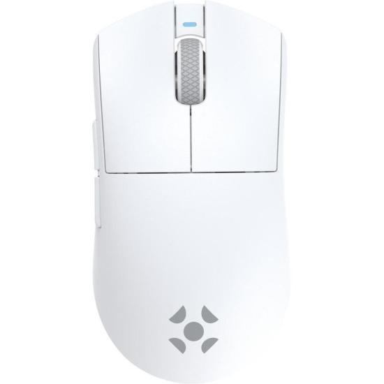 Mouse Wireless com Dock de Carregamento Magnético Fortrek Loyal Branco por 215,00 à vista no boleto/pix ou parcele em até 8x sem juros. Compre na loja Mundomax!