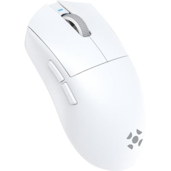 Mouse Wireless com Dock de Carregamento Magnético Fortrek Loyal Branco por 215,00 à vista no boleto/pix ou parcele em até 8x sem juros. Compre na loja Mundomax!
