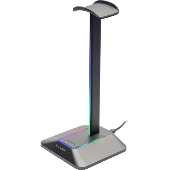 Suporte Para Headset RGB com Hub USB 2 entradas Fortrek Nexus (86965)