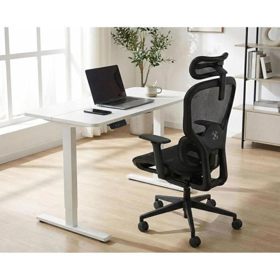 Mesa Elétrica Altura Ajustável Motor único Fortrek Lift Branca 120×60 por 806,34 à vista no boleto/pix ou parcele em até 10x sem juros. Compre na loja Fortrek!