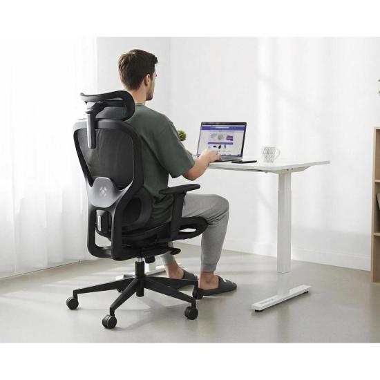 Mesa Elétrica Altura Ajustável Motor único Fortrek Lift Branca 120×60 por 806,34 à vista no boleto/pix ou parcele em até 10x sem juros. Compre na loja Fortrek!