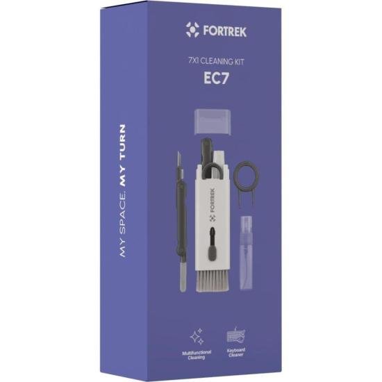 Kit de Limpeza de Teclados Fortrek EC7 7 em 1 por 32,15 à vista no boleto/pix ou parcele em até 1x sem juros. Compre na loja Fortrek!