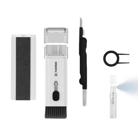 Kit de Limpeza de Teclados Fortrek EC7 7 em 1 por 29,00 à vista no boleto/pix ou parcele em até 1x sem juros. Compre na loja Mundomax!