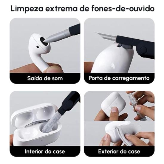 Kit de Limpeza de Teclados Fortrek EC7 7 em 1 por 29,00 à vista no boleto/pix ou parcele em até 1x sem juros. Compre na loja Mundomax!