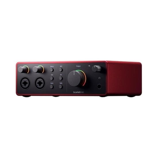 Interface De Áudio Focusrite Scarlett 4i4 4th Gen 4 In 4 Out por 3.239,00 à vista no boleto/pix ou parcele em até 12x sem juros. Compre na loja Mundomax!