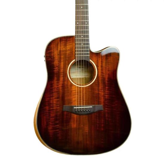 Violão Benson EXD900CE Dreadnought Exodus Pro Koa Burst Folk Com Bag por 2.999,00 à vista no boleto/pix ou parcele em até 12x sem juros. Compre na loja Mundomax!