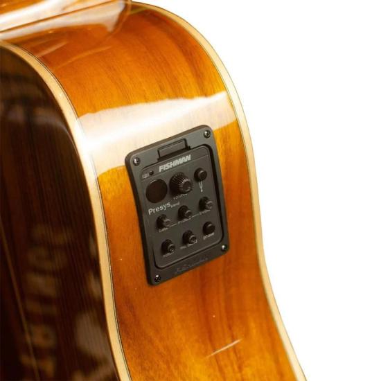 Violão Benson EXD900CE Dreadnought Exodus Pro Koa Burst Folk Com Bag por 2.999,00 à vista no boleto/pix ou parcele em até 12x sem juros. Compre na loja Mundomax!