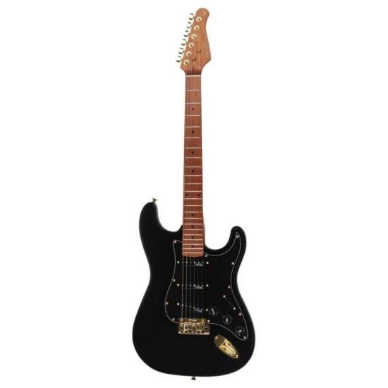 Guitarra Benson Hardy 901 Black Gold Com Bag por 2.999,00 à vista no boleto/pix ou parcele em até 12x sem juros. Compre na loja Mundomax!