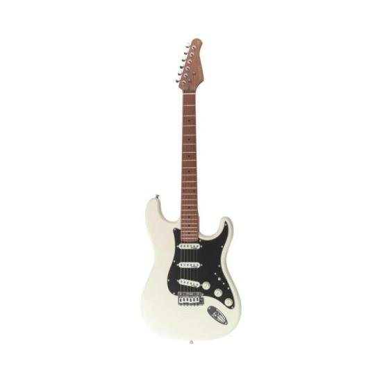 Guitarra Benson Hardy 901 Olympic White Chrome Com Bag por 2.159,00 à vista no boleto/pix ou parcele em até 12x sem juros. Compre na loja Mundomax!