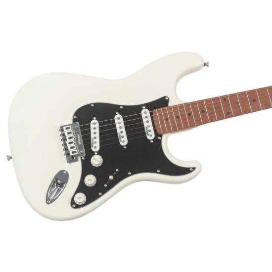 Guitarra Benson Hardy 901 Olympic White Chrome Com Bag por 2.159,00 à vista no boleto/pix ou parcele em até 12x sem juros. Compre na loja Mundomax!