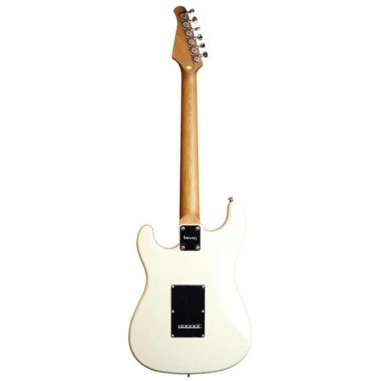 Guitarra Benson Hardy 901 Olympic White Chrome Com Bag por 2.159,00 à vista no boleto/pix ou parcele em até 12x sem juros. Compre na loja Mundomax!