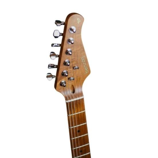 Guitarra Benson Hardy 901 Olympic White TT Chrome Com Bag por 2.699,00 à vista no boleto/pix ou parcele em até 12x sem juros. Compre na loja Mundomax!