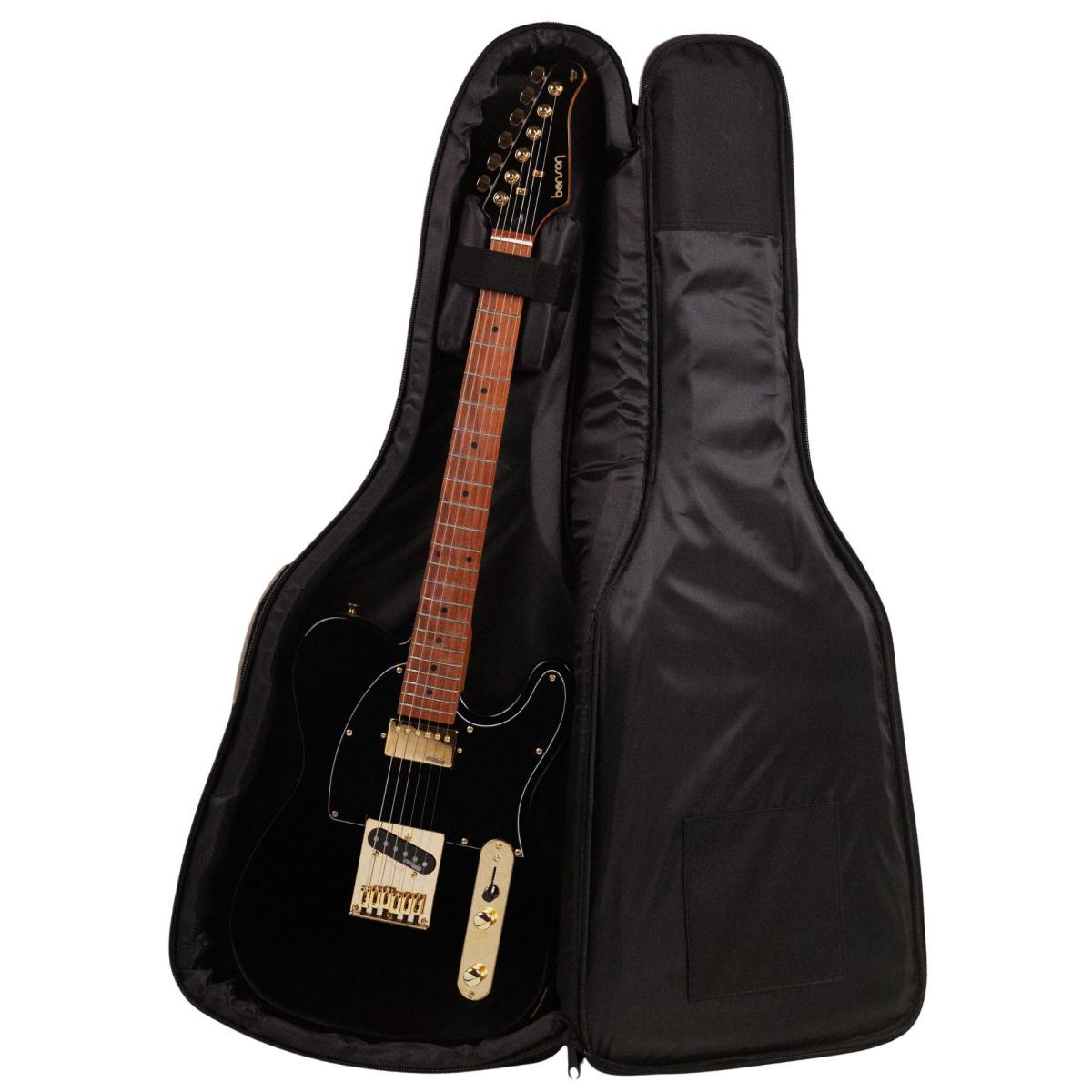 Guitarra Benson Hardy 904 Black Gold Com Bag - Mundomax