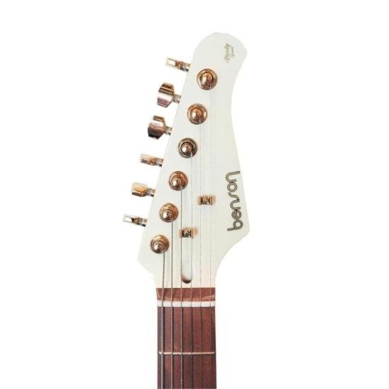 Guitarra Benson Hardy 904 Olympic White Com Bag por 2.599,00 à vista no boleto/pix ou parcele em até 12x sem juros. Compre na loja Mundomax!