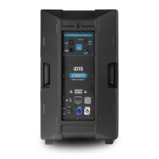 Caixa De Som Acústica DBR ID15 Ativa 15\" por 6.119,00 à vista no boleto/pix ou parcele em até 12x sem juros. Compre na loja Mundomax!