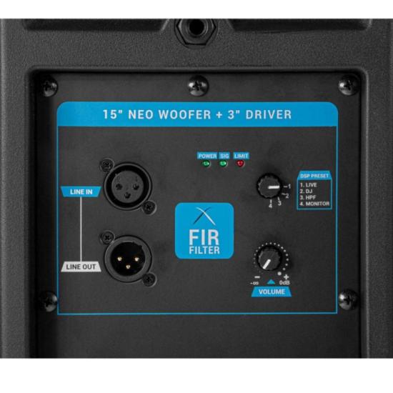 Caixa De Som Acústica DBR ID15 Ativa 15\" por 6.119,00 à vista no boleto/pix ou parcele em até 12x sem juros. Compre na loja Mundomax!