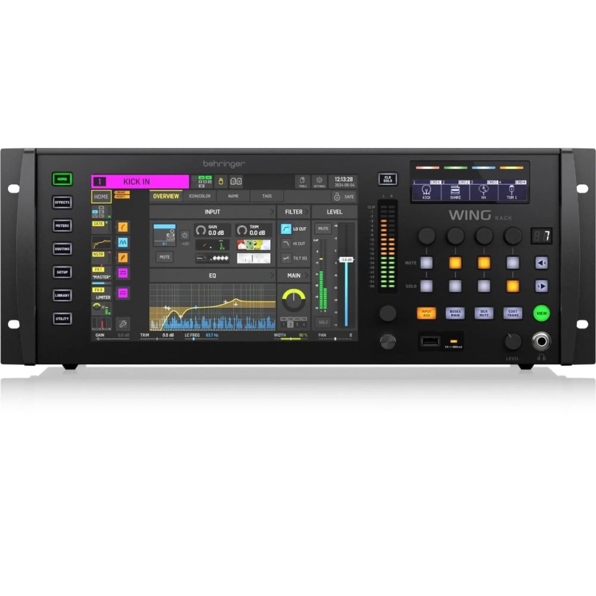Mesa De Som Digital Behringer Wing Rack 48 Canais por 24.399,00 à vista no boleto/pix ou parcele em até 12x sem juros. Compre na loja Mundomax!