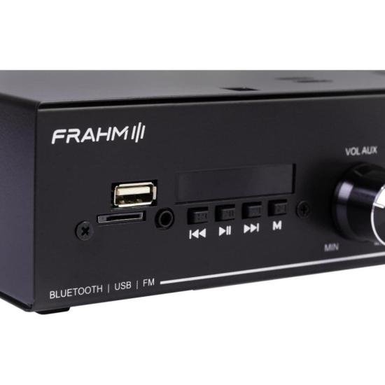 Amplificador Frahm Slim 2000 G6 120w RMS por 799,00 à vista no boleto/pix ou parcele em até 10x sem juros. Compre na loja Mundomax!