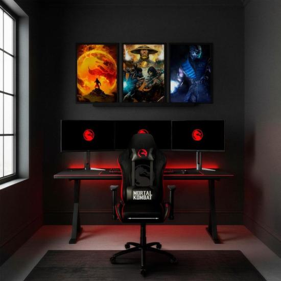 Cadeira Gamer Mortal Kombat ThunderX3 TGC12 por 1.599,90 à vista no boleto/pix ou parcele em até 12x sem juros. Compre na loja Thunderx3!