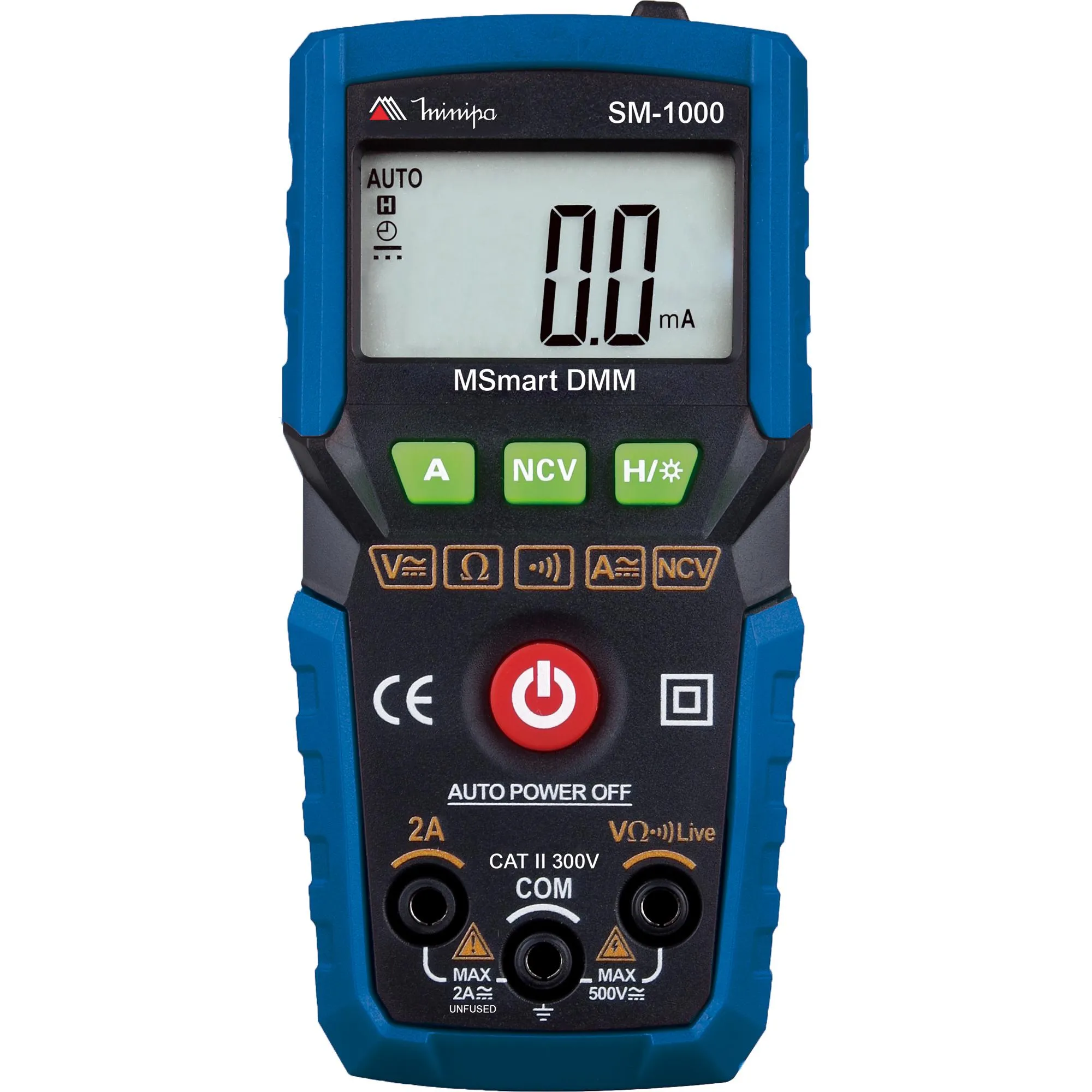 MULTIMETRO DIGITAL MINIPA SM-1000 AZ (87016)