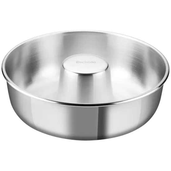 Forma Redonda Rochedo Bolo Perfeito Polida 24cm (87019)