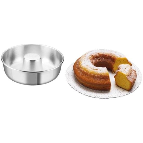 Forma Redonda Rochedo Bolo Perfeito Polida 24cm por 540,00 à vista no boleto/pix ou parcele em até 10x sem juros. Compre na loja Mundomax!