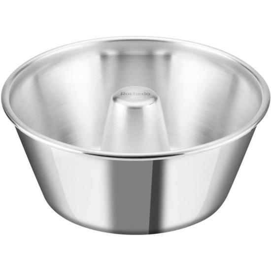 Forma de Pudim Rochedo Bolo Perfeito Polida 20cm por 599,00 à vista no boleto/pix ou parcele em até 10x sem juros. Compre na loja Mundomax!