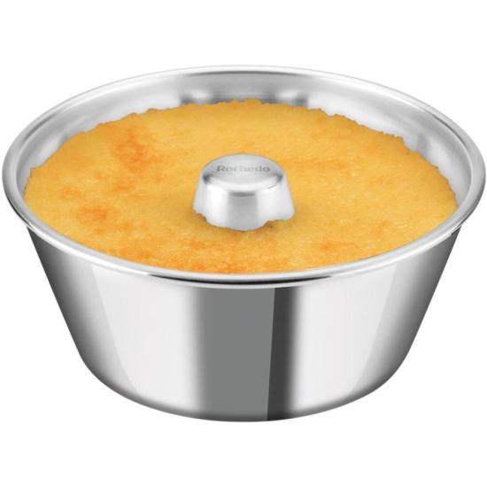 Forma de Pudim Rochedo Bolo Perfeito Polida 20cm por 599,00 à vista no boleto/pix ou parcele em até 10x sem juros. Compre na loja Mundomax!