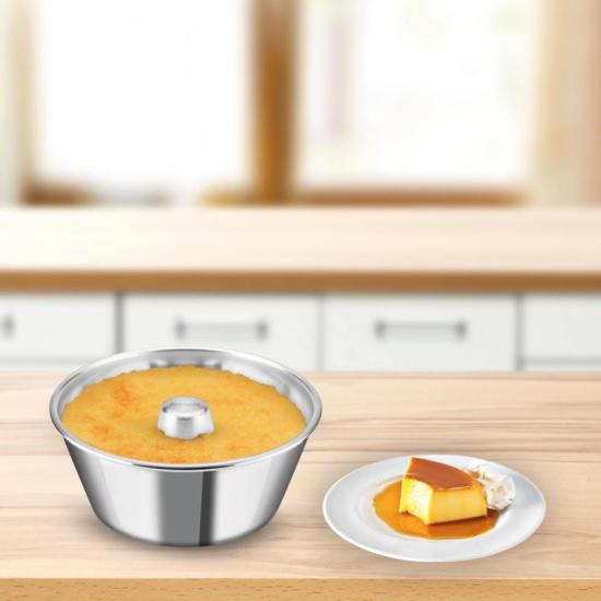 Forma de Pudim Rochedo Bolo Perfeito Polida 20cm por 599,00 à vista no boleto/pix ou parcele em até 10x sem juros. Compre na loja Mundomax!