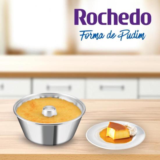 Forma de Pudim Rochedo Bolo Perfeito Polida 20cm por 599,00 à vista no boleto/pix ou parcele em até 10x sem juros. Compre na loja Mundomax!