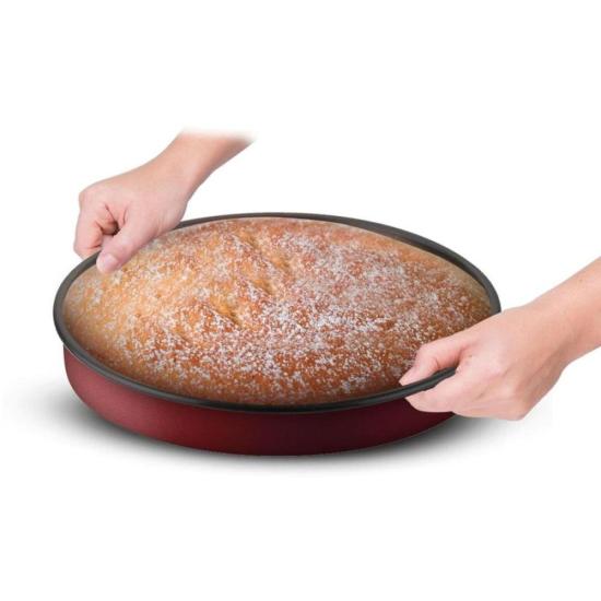 Forma Redonda Rochedo Bolo Perfeito Antiaderente 30cm por 620,00 à vista no boleto/pix ou parcele em até 10x sem juros. Compre na loja Mundomax!