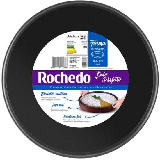 Forma Redonda Rochedo Bolo Perfeito Antiaderente 30cm por 620,00 à vista no boleto/pix ou parcele em até 10x sem juros. Compre na loja Mundomax!