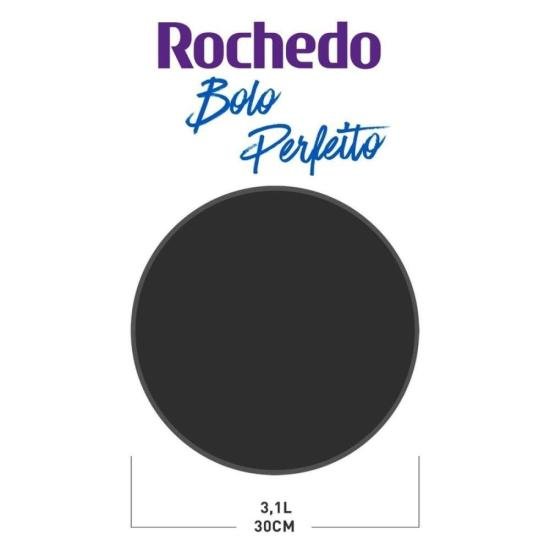 Forma Redonda Rochedo Bolo Perfeito Antiaderente 30cm por 620,00 à vista no boleto/pix ou parcele em até 10x sem juros. Compre na loja Mundomax!