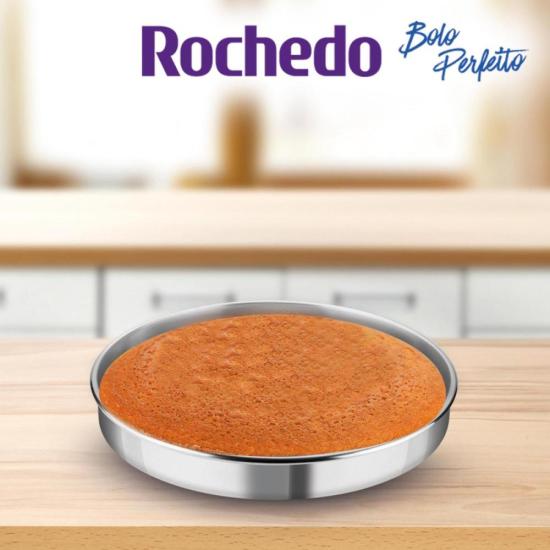 Forma Redonda Rochedo Bolo Perfeito Polido 30cm por 659,00 à vista no boleto/pix ou parcele em até 10x sem juros. Compre na loja Mundomax!