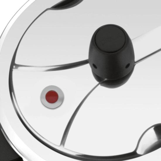 Panela de Pressão Fechamento Interno Clock Eco 4,5L por 123,00 à vista no boleto/pix ou parcele em até 4x sem juros. Compre na loja Mundomax!