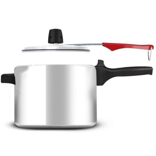 Panela de Pressão Fechamento Interno Clock Eco 4,5L por 123,00 à vista no boleto/pix ou parcele em até 4x sem juros. Compre na loja Mundomax!