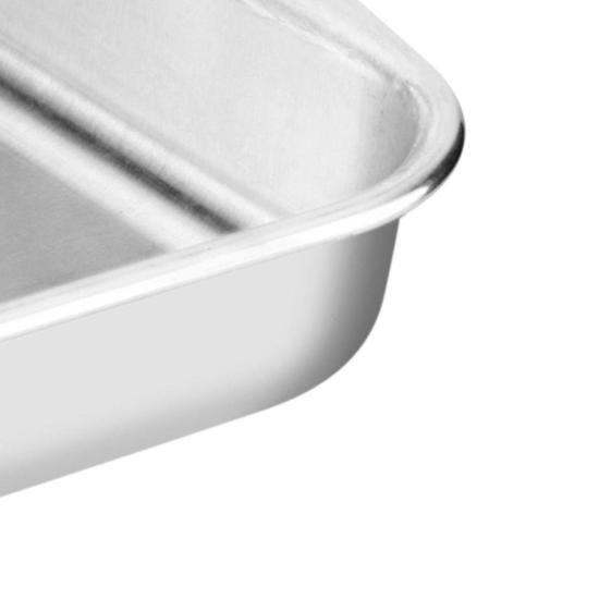 Assadeira Retangular Rochedo Dura+ Polida por 0,00 à vista no boleto/pix ou parcele em até 1x sem juros. Compre na loja Mundomax!