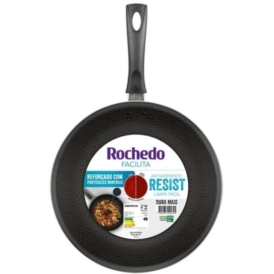 Frigideira Wok Rochedo Facilita Vermelho 28cm por 416,00 à vista no boleto/pix ou parcele em até 10x sem juros. Compre na loja Mundomax!