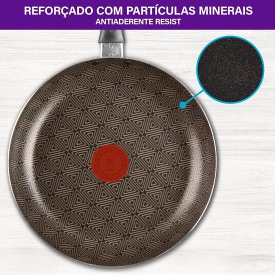 Frigideira Rochedo Facilita Vermelho 24cm por 274,00 à vista no boleto/pix ou parcele em até 10x sem juros. Compre na loja Mundomax!