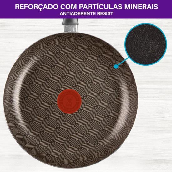 Frigideira Rochedo Facilita Vermelho 30cm por 414,00 à vista no boleto/pix ou parcele em até 10x sem juros. Compre na loja Mundomax!