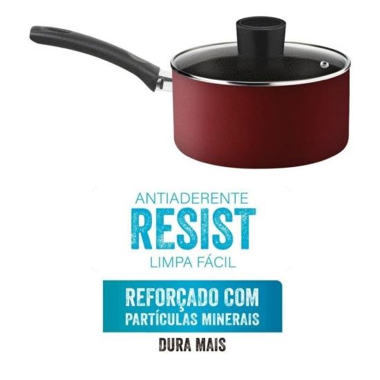 Panela Rochedo Facilita Vermelho 16cm por 269,00 à vista no boleto/pix ou parcele em até 10x sem juros. Compre na loja Mundomax!