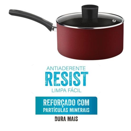 Panela Rochedo Facilita Vermelho 18cm por 298,00 à vista no boleto/pix ou parcele em até 10x sem juros. Compre na loja Mundomax!