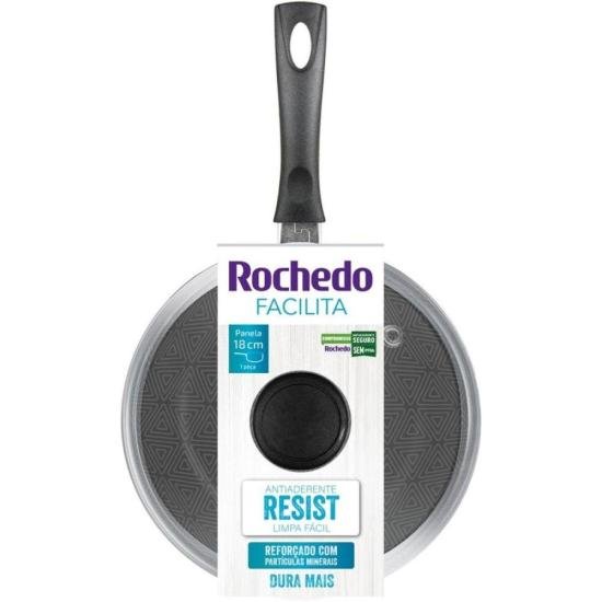 Panela Rochedo Facilita Vermelho 18cm por 298,00 à vista no boleto/pix ou parcele em até 10x sem juros. Compre na loja Mundomax!