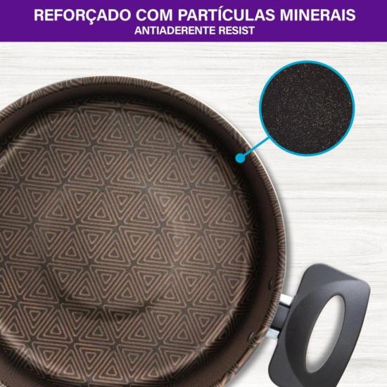 Caçarola Rochedo Facilita Vermelho 20cm por 376,00 à vista no boleto/pix ou parcele em até 10x sem juros. Compre na loja Mundomax!