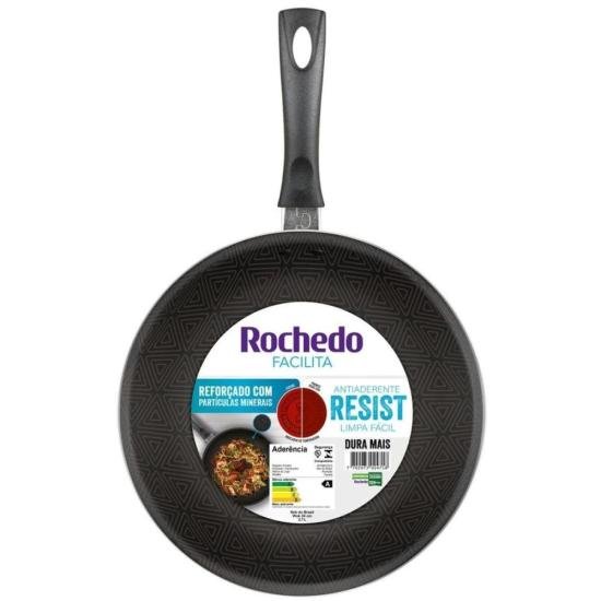 Frigideira Wok Rochedo Facilita Vermelho 24cm por 370,00 à vista no boleto/pix ou parcele em até 10x sem juros. Compre na loja Mundomax!